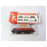 Track Cleaner Wagon Fleischmann HO Scale Train in