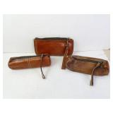 Lot of 3 Faux Leather Bags/Cases - Patricia Nash