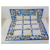1999 Pokemon Nintendo Power Calendar Poster 20.5"