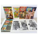 Lot of Vintage Dr. Who Magazines & Photos