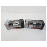 Lot of 2 Welly 1/60 Scale Die-Cast Police Cars