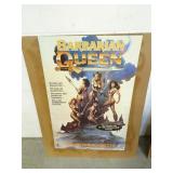 Vintage Barbarian Queen Full Size Movie Poster on