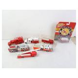 Lot of Die Cast Fire Department Emergency Toy