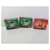 Lot of 3 New LEGO Brickheadz Holiday Figure Build