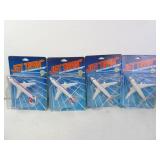 Lot of 4 Ertl Jet Tran Boeing 737 Replica