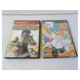 Lot of 2 Playstation 2 Games - Family Guy &