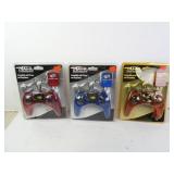 Lot of 3 MadCatz Playstation 1 Controller &