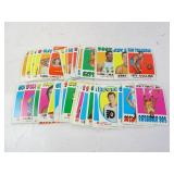 Lot of Topps 1972 NBA Basketball Cards
