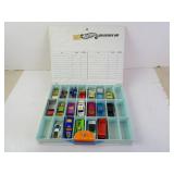 Vintage Hot Wheels Vinyl Collectors Case with Die