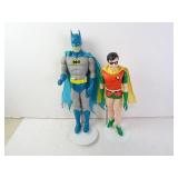 Pair of 1988 DC Comics Batman & Robin Large