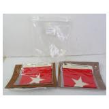 Pair of Titanic Centennial Commemorative Flags