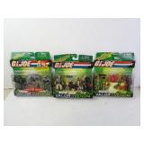 Lot of 3 GI Joe Valor vs. Venom Double Action