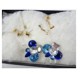 Lot of 3 Vintage Costume Earring Pairs