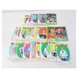 Lot of Topps 1972 NHL Hockey Cards