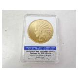 REPLICA 1907 Indian Head Gold Eagle in Slab