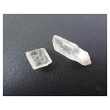 Lot of 2 Small Quartz Crystal Specimens