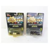 Lot of 2 Racing Champions Police USA Die-Cast