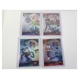 Lot of 4 Panini 2023 Illusions NFL Football Cards