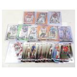 Lot of Panini Prizm NFL Football Holo Cards &