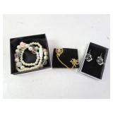 Lot of New Costume Jewelry in Boxes