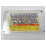 1956 Topps Green Bay Packers NFL Team Football