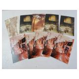 Lot of 9 Vintage Miller High Life Postcards -