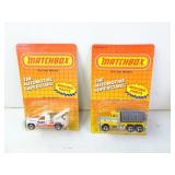 Lot of 2 New Matchbox 1987 Die Cast Cars in Box