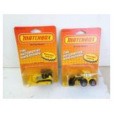 Lot of 2 New Matchbox 1987 Die Cast Cars in Box -