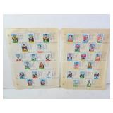 Lot of 1969 Topps Football Mini Cards