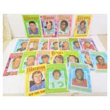 Lot of Vintage Topps NFL Football Pin-Up Posters