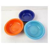 Lot of Vintage Small Fiesta Ware Bowls