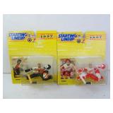 Lot of 2 1997 Starting Lineup NHL Hockey Figures