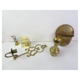 Lot of Misc. Vintage Brass Dï¿½cor Items