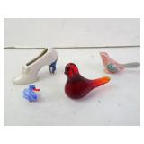 Lot of Glass/Ceramic Miniatures