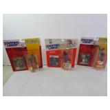 Lot of 3 Starting Lineup MBA Basketball Figures