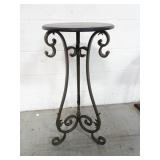 Vintage Metal Frame Base Plant Stand/End Table