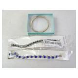 Lot of New Costume Jewelry Bracelets in Boxes