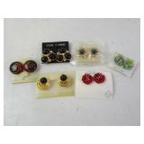 Lot of New Costume Clip On Earrings