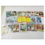Lot of Misc. Vintage Topps NFL Football Cards