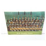 1968 Green Bay Packers World Champions Oversized