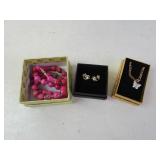 Lot of New Costume Jewelry in Boxes