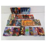 Large Lot of 1993 Marvel Masterpieces Trading