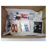 Lot of Misc. Costume Jewelry in Flat