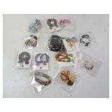Bag of Lightweight Lucite Costume Jewelry Fashion