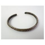Sterling Silver 925 Small Open Cuff Bracelet