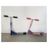 Pair of Huffy Childrens Scooters - Avengers &