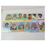 Lot of 1974 Topps NFL Football Cards