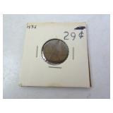 1935-P US Wheat Penny