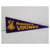 9.5" Vintage Minnesota Vikings Pennant