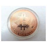 Bitcoin 1ozt Copper Round
